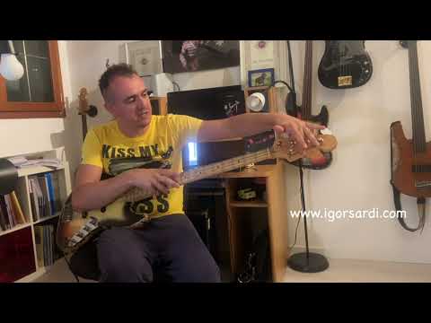 Esercizi scale cromatiche per la mano sinistra - Lezione basso 42