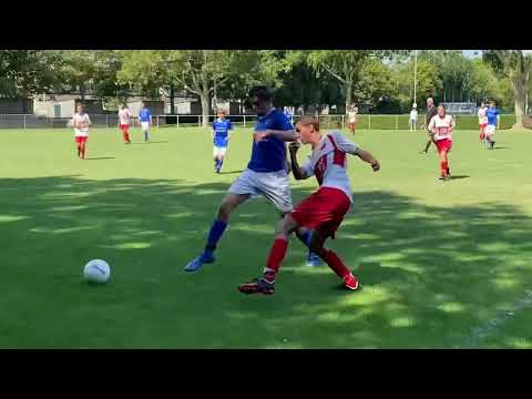 VV RIJSOORD JO17-1 tegen Hardinxveld JO17-1. 3.09.2022