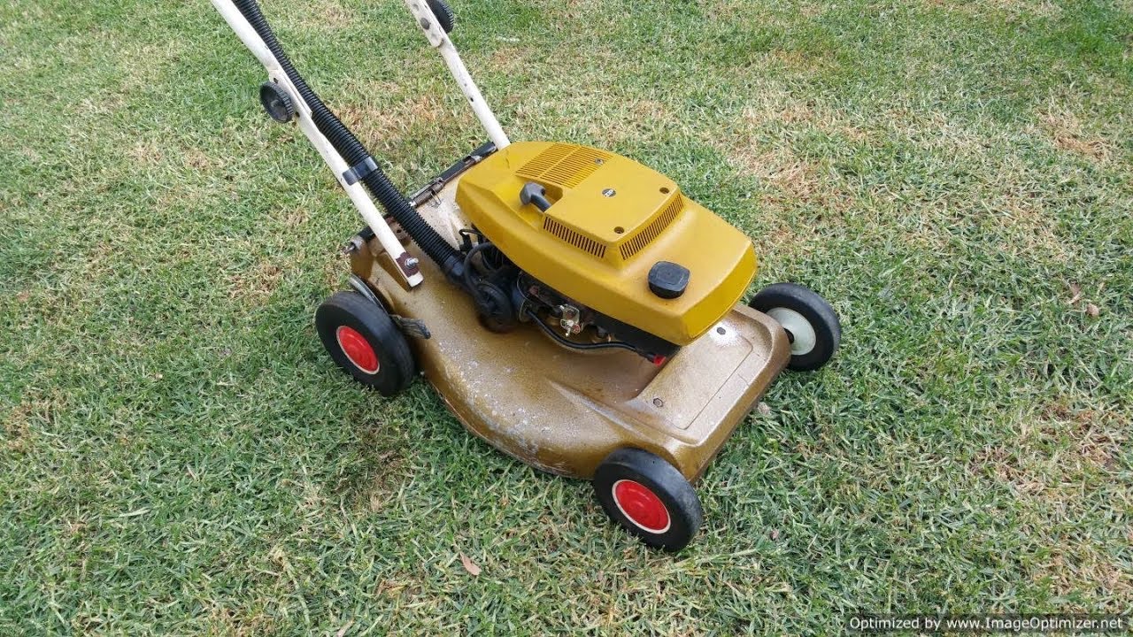 Quick Fix on a Vintage Victa Mower