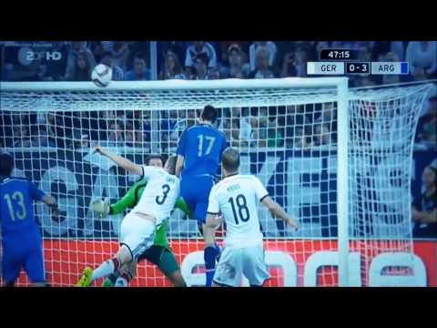 Germany vs Argentina 2-4 All Goals And Highlights HD