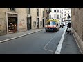 Ambulance In Rome With Sirens