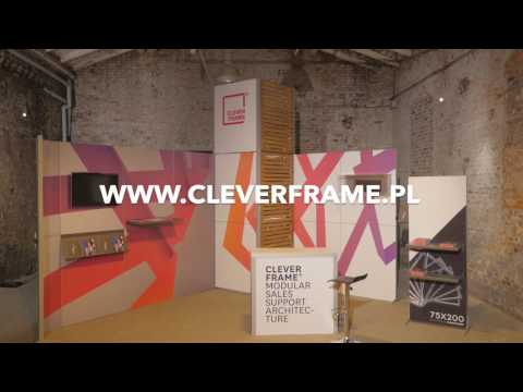 Clever Frame® - modułowy system wystawienniczy