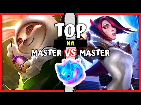 Master Teemo Top vs Master Fiora Main - NA Rank S11