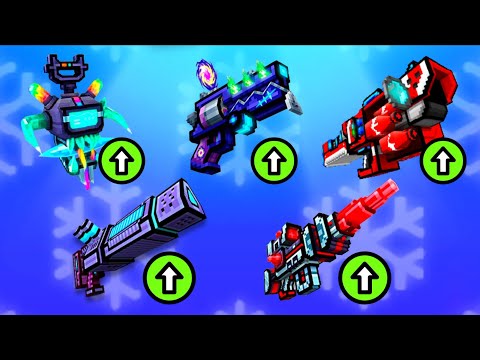 ALL My Guns in Pixel Gun 3D WERE BUFFED!
