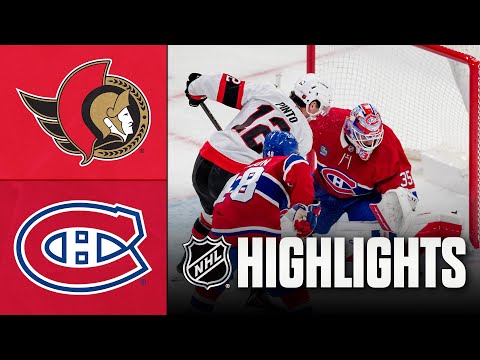 Senators vs. Canadiens | NHL Highlights | December 02, 2025
