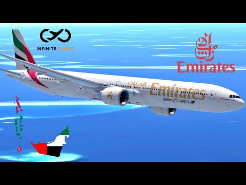Infinite Flight: Dubai (DXB) to Malé (MLE) | Emirates Airways | Boeing 777-300ER