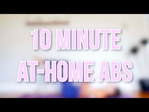10 MINUTE HOME ABS WORKOUT