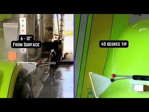 Image Wash Products - Touchless 1 & 2 Set - 2 Step Concentrated Truck Wash Soaps