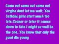 glee only the good die young lyrics 