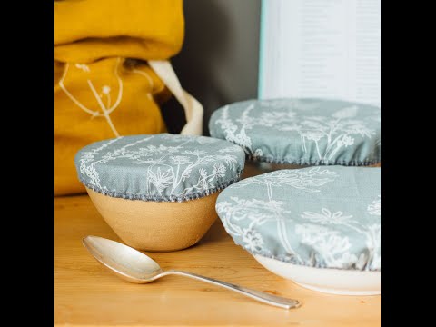 Reusable Linen Bowl Covers