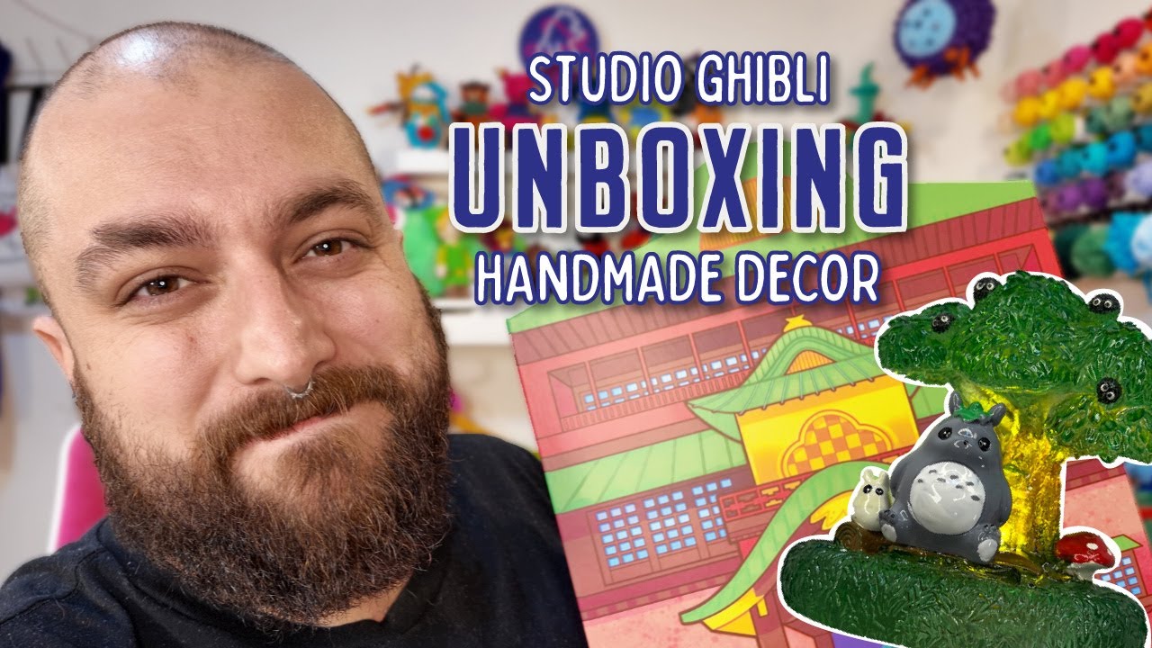 UNBOXING a Studio Ghibli advent calendar in April?! I LOVE IT ALL!