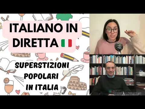 Italiano in diretta Ep.3: Superstizioni popolari in Italia (Subs)