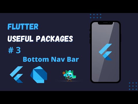 Flutter Pub Packages Series EP 3 - Bottom Navigation Bar