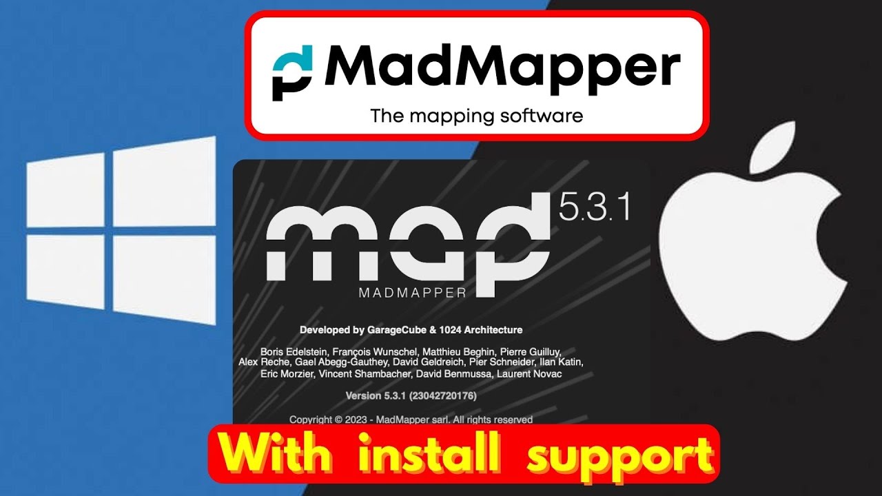How to install MadMapper 5 Video Mapping & Projections on Windows & Apple Mac OS: Complete Tutorial