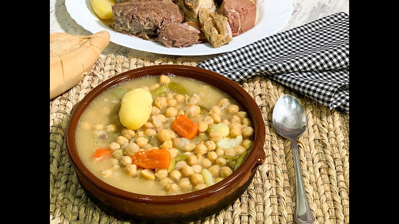 Watch Como hacer PUCHERO || Cocido andaluz Now Como hacer PUCHERO || Cocido andaluz