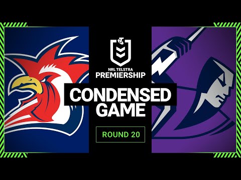 NRL Highlights | NRL 2023 | Sydney Roosters v Melbourne Storm | Condensed Match, Round 20