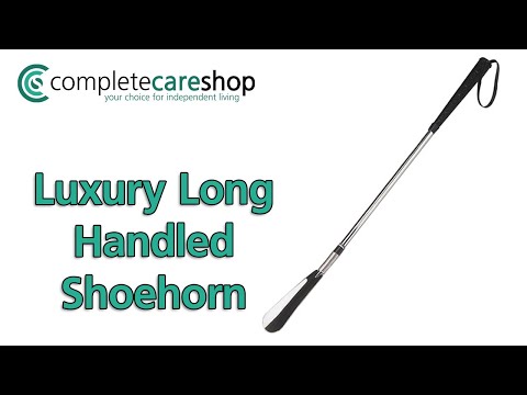 luxury long handled shoe horn