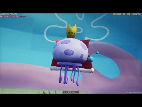 Unreal Spongebob Scene