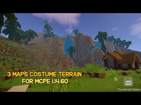 🔥EPIC Custom Terrain Download for Minecraft PE🔥