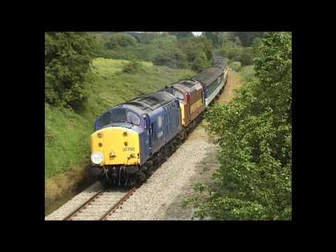 Railtour 2002. 4 x 37s on Festive Freighter. Yate-Avonmouth and Portbury