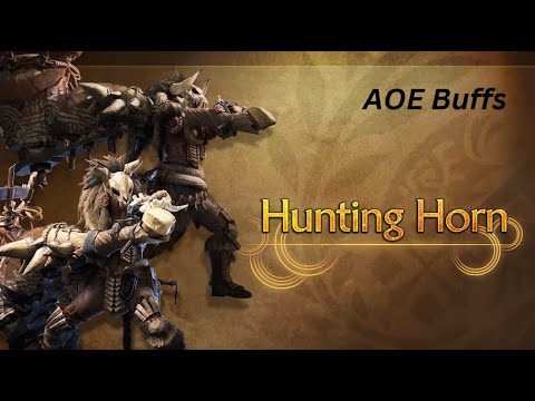Hunting Horn now has an AOE buff area in Wilds!