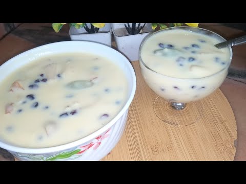 Creamy fruits Custurd recipe🍧// Mix fruits Custurd//2024 Ramzan Specisl Dessert recipe😋
