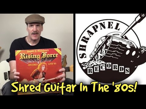 Thumbnail for Shred Guitar In The 80s! 1983 To 1987...Shrapnel Records And The Shred Guitar Explosion! by Joey Tafolla