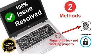 How to fix Fingerprint Sensor not working on Hp Laptops Windows 10 || HP Laptop Fingerprint Driver