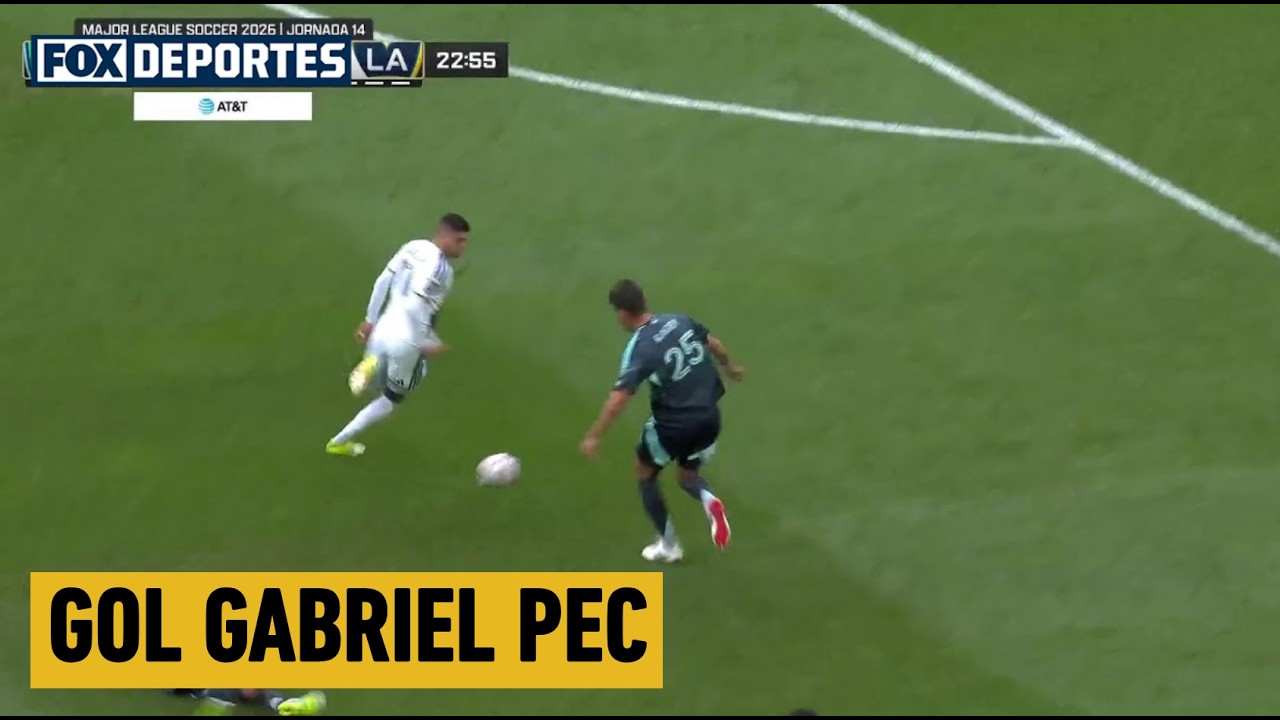 🔝 GOL Gabriel Pec con EXCELENTE PASE de Marco Reus | Seattle Sounders 0-1 LA Galaxy | MLS 2026