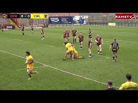 Full Game Dewsbury Rams vs Cornwall RLFC Round 6 League 16/04/2023