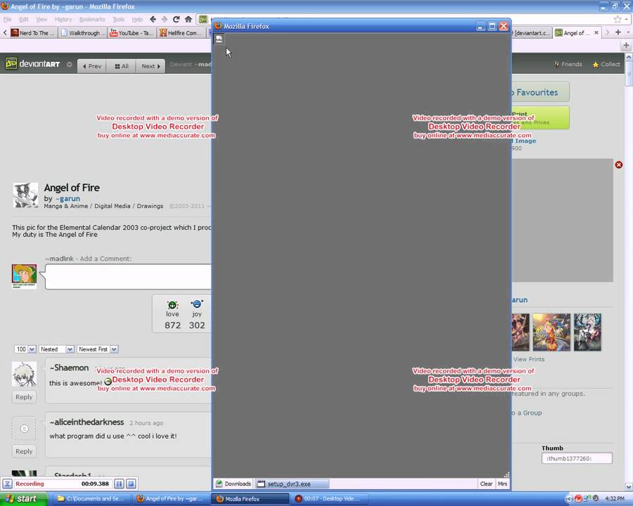 deviantart - problem.avi