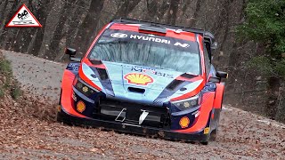 Test Day Thierry Neuville | Hyundai i20 N Rally1 | Pre Rallye Monte-Carlo 2023 [Passats de canto]