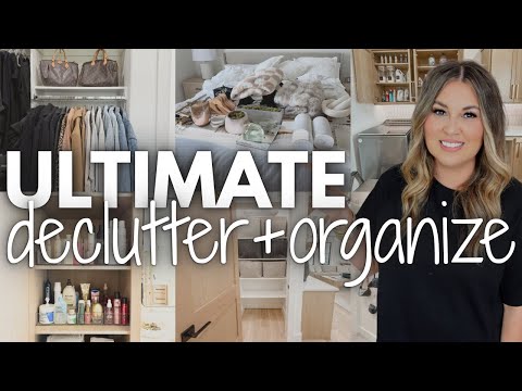 MASSIVE EXTREME DECLUTTER + ORGANIZE WITH ME | ULTIMATE DECLUTTERING MOTIVATION | SUMMER DECLUTTER!