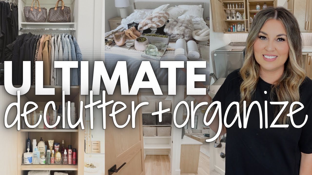 MASSIVE EXTREME DECLUTTER + ORGANIZE WITH ME | ULTIMATE DECLUTTERING MOTIVATION | SUMMER DECLUTTER!