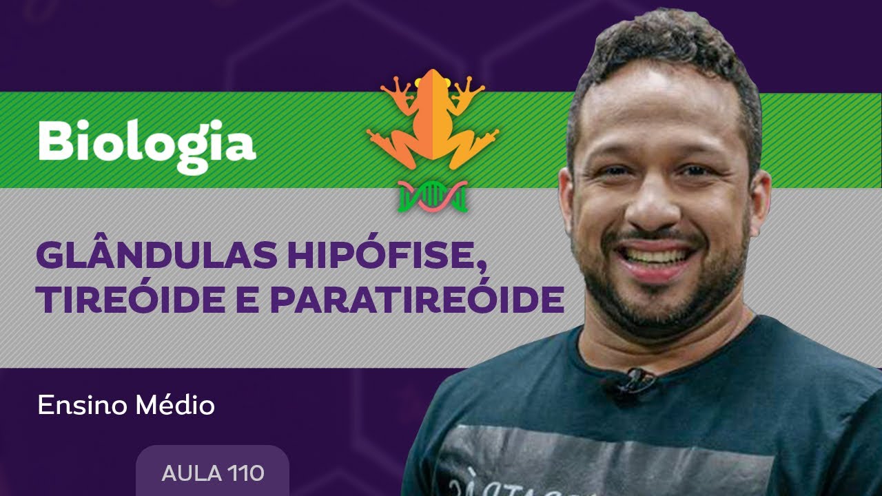 Glândula hipófise, tireoide e  paratireoide - Biologia - Ensino Médio