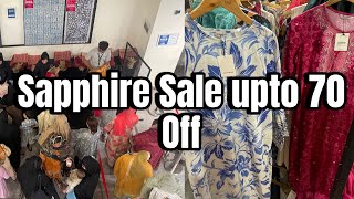 Sapphire Sale today🔥Sapphire sale upto 70%off❤️Sapphire new collection on sale😍