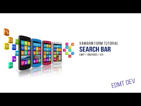 Xamarin Form Tutorial 17 SearchBar