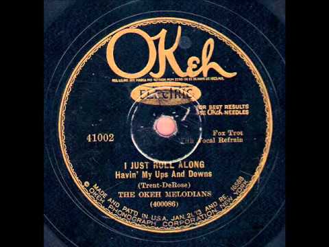Okeh Melodians (Sam Lanin & Orch.) - I Just Roll Along (Okeh 41002) (1928)