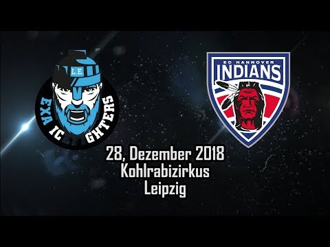 EXA Icefighters Leipzig vs EC Hannover Indians, 28. Dez. 2018