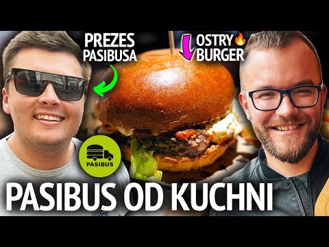 PASIBUS OD KUCHNI - sprawdzam jak się rozwijają! Kultowe burgery i ich historia | GASTRO VLOG
