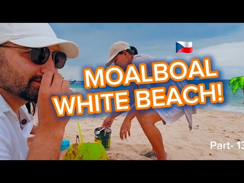  Moalboal White Beach 🌴 | Funny Moments with Beach Vendors