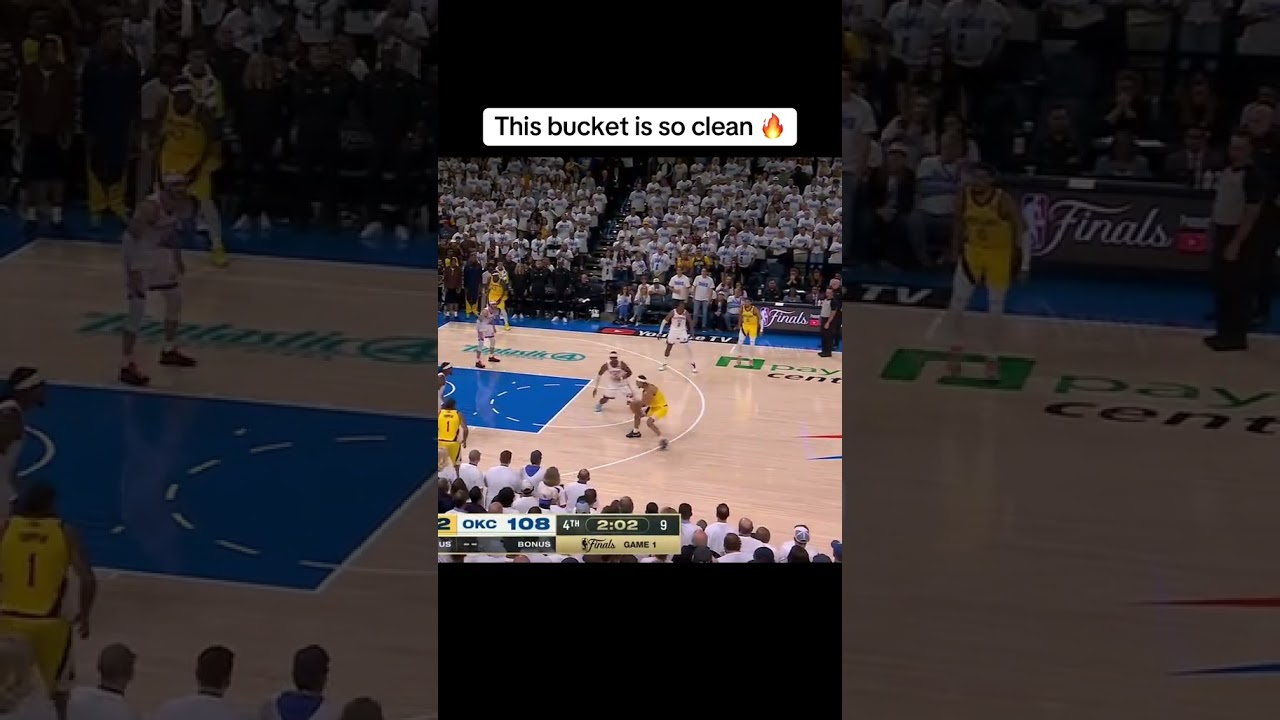 This bucket at the end of the NBA Finals