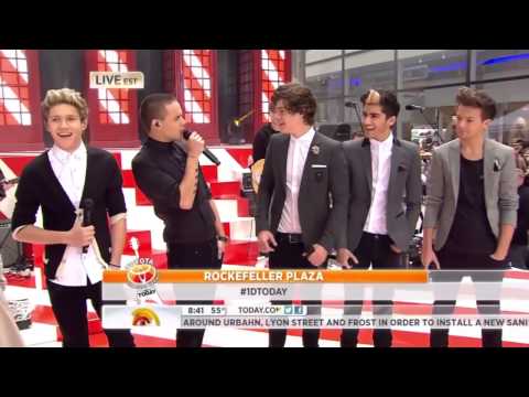 One Direction on The Today Show 2012 (part 2 of 4) (HD)