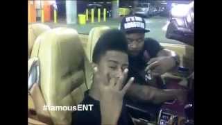 Lil Twist, Mack Maine and Lil B at NBA Finals game in Miami