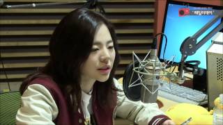141201 써니 (Sunny) - 퍼스트 키스 (First Kiss) 한 소절 @패밀리데이 '굿모닝 FM' 써니입니다