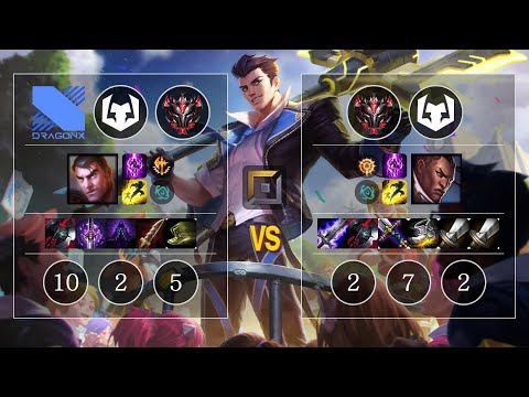 DRX Blade Jayce vs Meaning Lucian Top - KR GrandMaster Patch 10.11