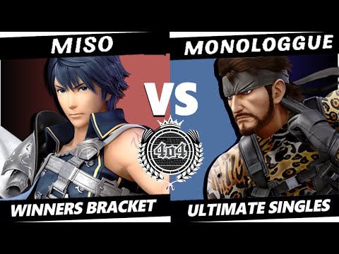 4o4 Smash Night 45 - EVC| miso (Chrom) vs Monologgue (Snake) - Winners Round 1
