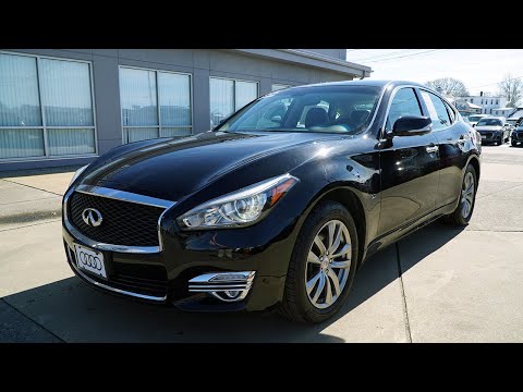 2016 Infiniti Q70 Black | Video Tour with Aiden