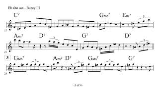 Charlie Parker on Buzzy III - May 8, 1947
