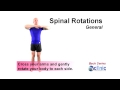 Back Series - Standing Spinal Rotation